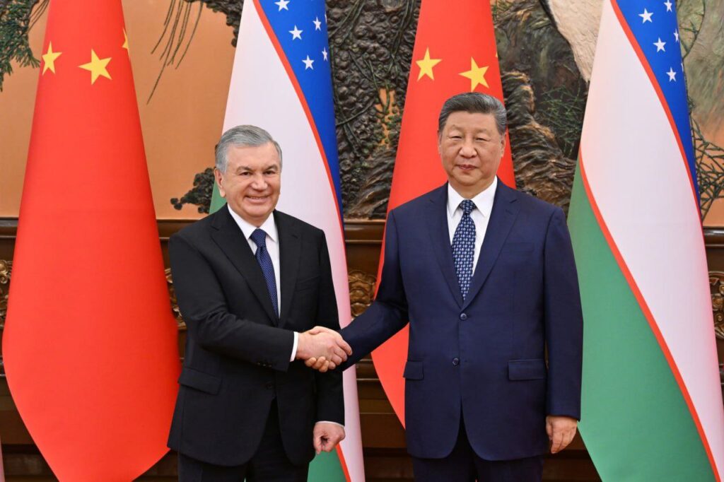 Leaders of Uzbekistan and China discuss matters of further strengthening all-weather comprehensive strategic partnership
