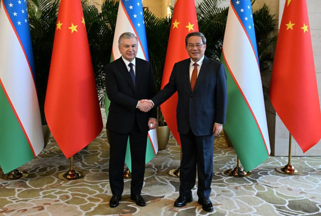 President of Uzbekistan meets with the Premier of the State Council of China